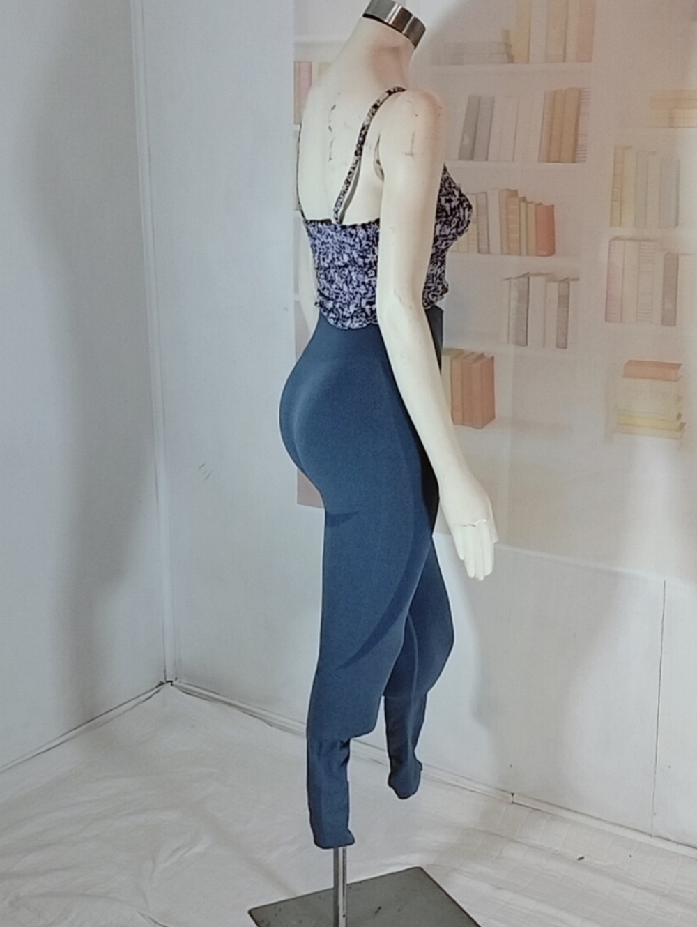 & Other Stories Navy High-Waist Jeggings